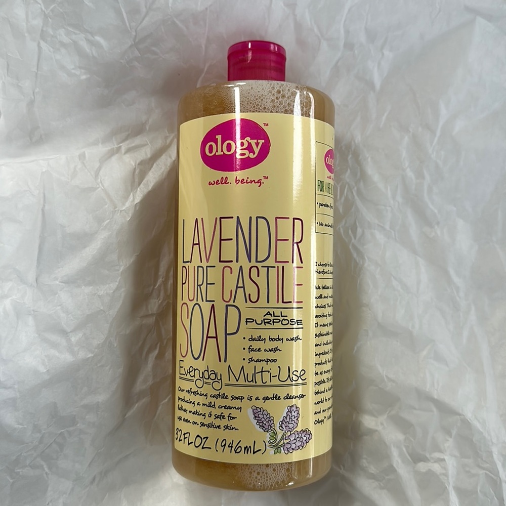 Ology Lavender Pure Castile Soap 32 fl oz